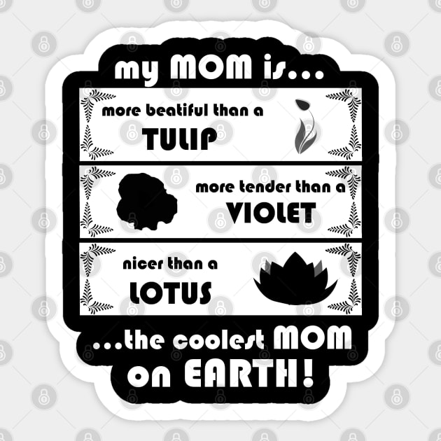 Mother's Day Mom Child Baby Gift Sticker by FindYourFavouriteDesign